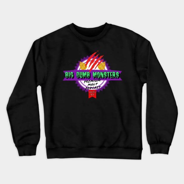 BDM Beer Crewneck Sweatshirt by Big Dumb Monsters